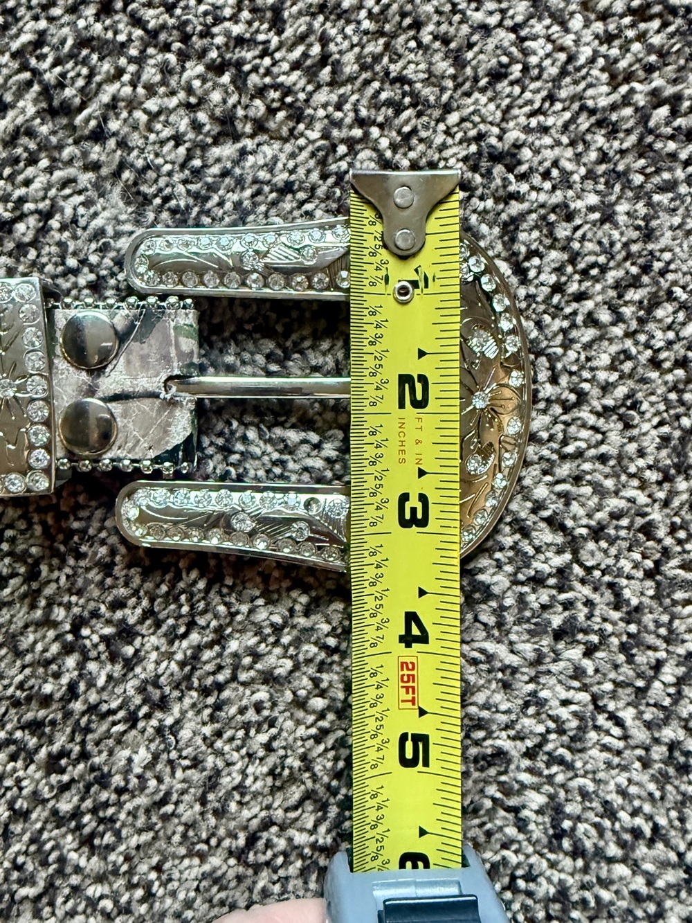 Rhinestone Embellished Camo Western Belt - Picture 7 of 14